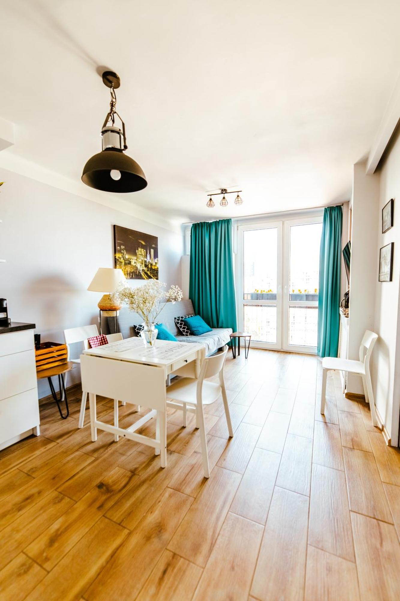 Bright 14Th Floor Central Home With Balcony & Views Varsovia Exterior foto