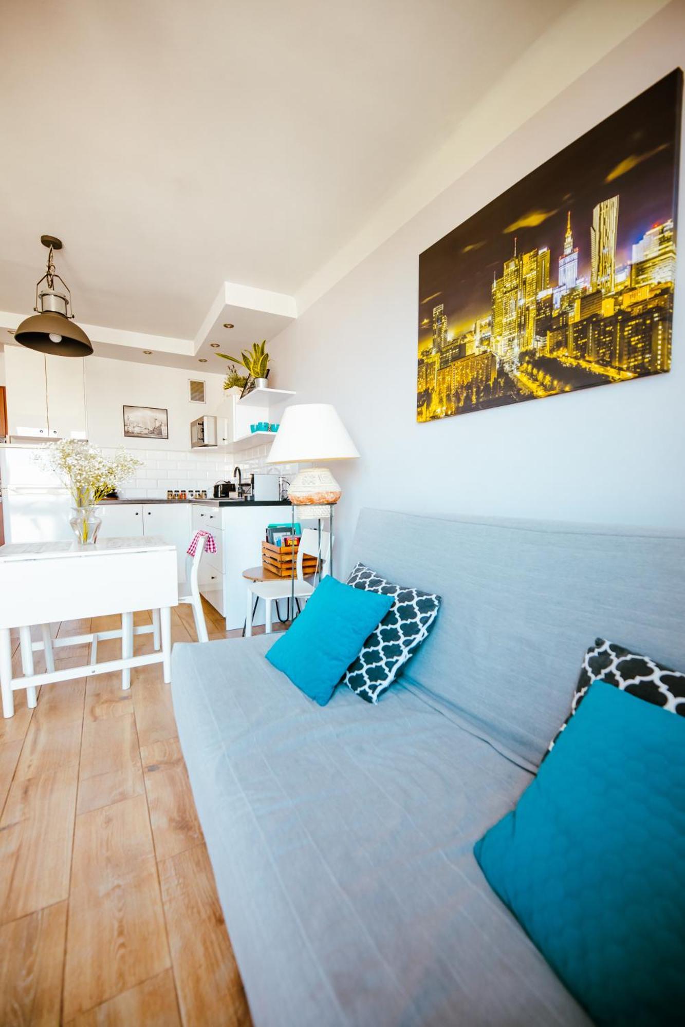 Bright 14Th Floor Central Home With Balcony & Views Varsovia Exterior foto